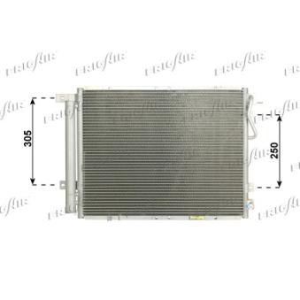 Condenseur, climatisation FRIGAIR OEM 976063E601