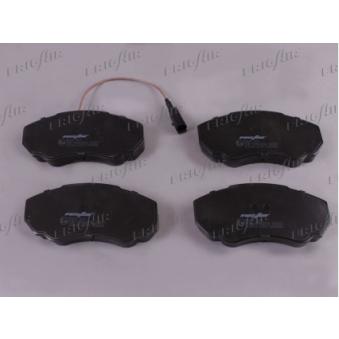 Jeu de 4 plaquettes de frein avant FRIGAIR OEM 77364862