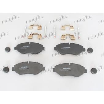 Jeu de 4 plaquettes de frein avant FRIGAIR OEM 5801268964 Jeu de 4 plaquettes de frein avant FRIGAIR OEM 5801268964