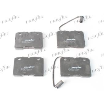 Jeu de 4 plaquettes de frein avant FRIGAIR OEM 1906039