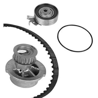 Pompe à eau + kit de courroie de distribution GRAF OEM 1606369