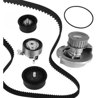 Pompe à eau + kit de courroie de distribution GRAF KP727-1 pour OPEL ANTARA 1.8 - 110cv