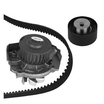 Pompe à eau + kit de courroie de distribution GRAF KP866-2 pour LANCIA Y 1.2 16V - 80cv