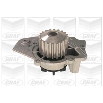 Pompe à eau GRAF PA256 pour PORSCHE 911 1.9 - 98cv