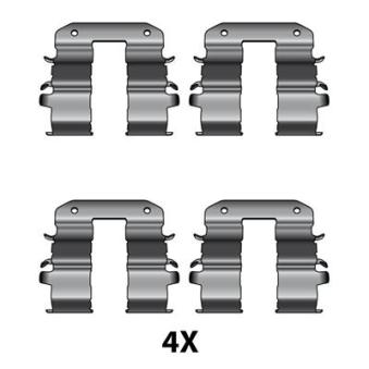 Kit d'accessoires, plaquette de frein à disque RAICAM [12079621]