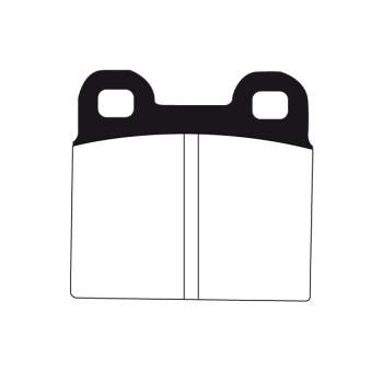 Jeu de 4 plaquettes de frein avant RAICAM [RA.0005.0]