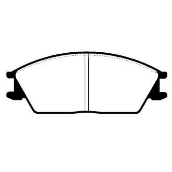 Jeu de 4 plaquettes de frein avant RAICAM OEM 5810132300