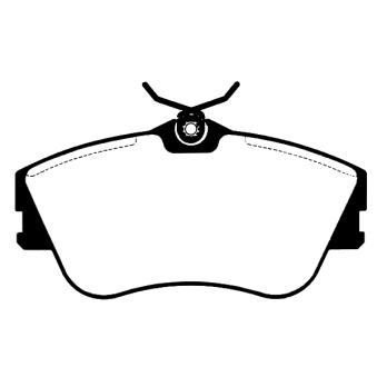 Jeu de 4 plaquettes de frein avant RAICAM OEM 0084206220