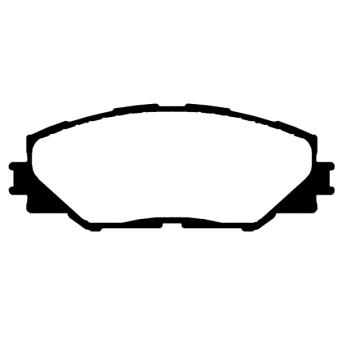 Jeu de 4 plaquettes de frein avant RAICAM OEM 0446512610