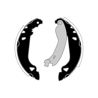 Jeu de mâchoires de frein RAICAM OEM 5890500