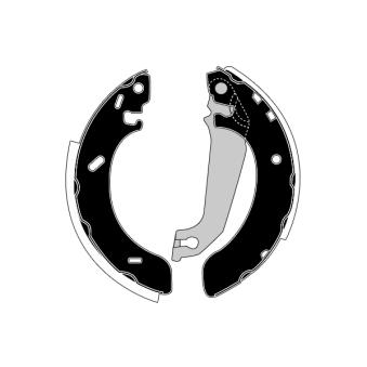 Jeu de mâchoires de frein RAICAM [RA26050]