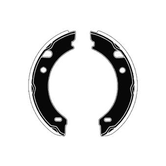 Jeu de mâchoires de frein, frein de stationnement RAICAM [RA26900]