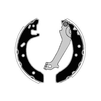 Jeu de mâchoires de frein RAICAM OEM 1473056