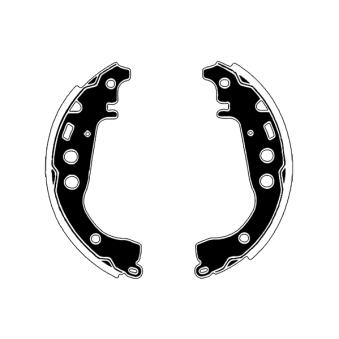 Jeu de mâchoires de frein RAICAM OEM 0449547010