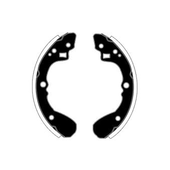 Jeu de mâchoires de frein RAICAM OEM 583051MA00