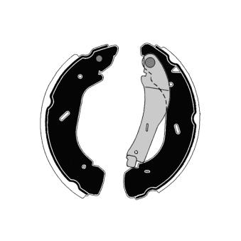 Jeu de mâchoires de frein RAICAM OEM YC152200AF