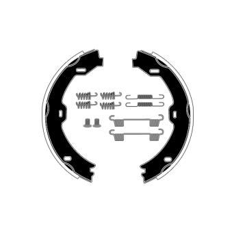 Jeu de mâchoires de frein, frein de stationnement RAICAM [RA29011]