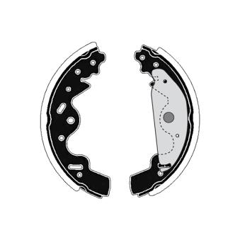 Jeu de mâchoires de frein RAICAM OEM SFS000030