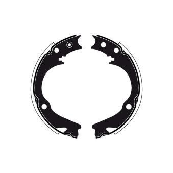 Jeu de mâchoires de frein RAICAM [RA30820]