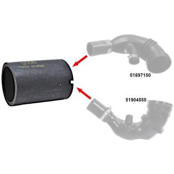 Gaine de suralimentation GOOM OEM 51897150