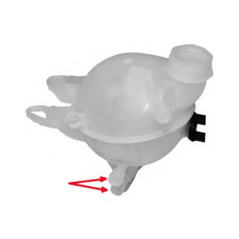 Vase d'expansion, liquide de refroidissement GOOM RT-0043