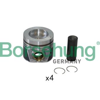 Jeu de segments de pistons Borsehung B19302 pour MINI MINI 2.0 TDI - 110cv