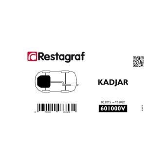 Kit de clip de fixation, carrosserie RESTAGRAF [601000V]