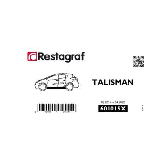 Kit de clip de fixation, carrosserie RESTAGRAF 601015X