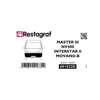 Kit de clip de fixation, carrosserie RESTAGRAF [601022D]