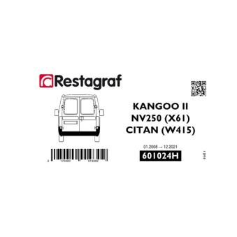 Kit de clip de fixation, carrosserie RESTAGRAF [601024H]