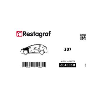 Kit de clip de fixation, carrosserie RESTAGRAF [604005B]