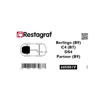 Kit de clip de fixation, carrosserie RESTAGRAF [605001V]