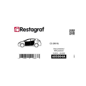 Kit de clip de fixation, carrosserie RESTAGRAF 605004A