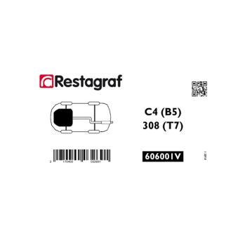 Kit de clip de fixation, carrosserie RESTAGRAF [606001V]