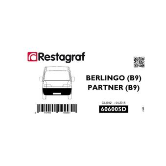 Kit de clip de fixation, carrosserie RESTAGRAF [606005D]