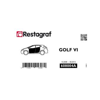 Kit de clip de fixation, carrosserie RESTAGRAF [608004A]