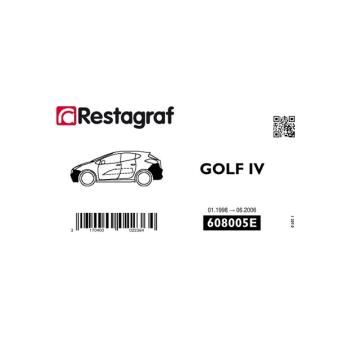 Kit de clip de fixation, carrosserie RESTAGRAF 608005E