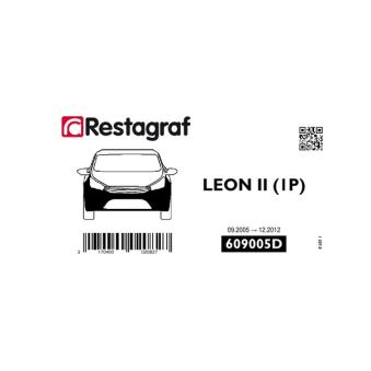 Kit de clip de fixation, carrosserie RESTAGRAF 609005D pour SEAT LEON 2.0 FSI - 150cv
