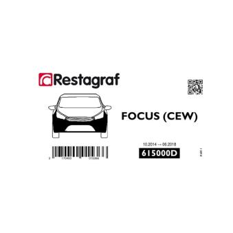 Kit de clip de fixation, carrosserie RESTAGRAF 615000D pour CITROEN C4 CACTUS 1.5 EcoBoost - 150cv
