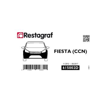Kit de clip de fixation, carrosserie RESTAGRAF 615002D pour FORD FIESTA 1.6 Ti - 134cv