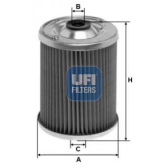 Filtre à carburant UFI OEM 1340114