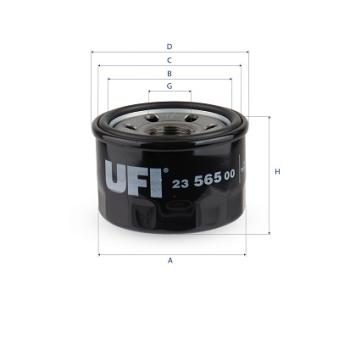 Filtre à huile UFI OEM 1230A040