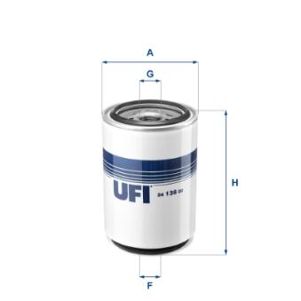 Filtre à carburant UFI OEM 0007962130 Filtre à carburant UFI OEM 0007962130