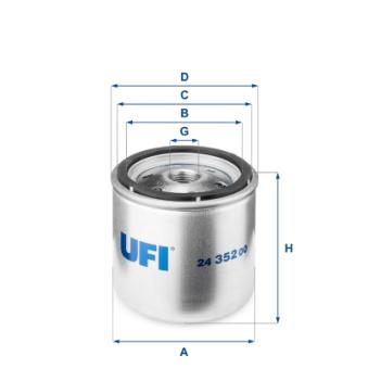 Filtre à carburant UFI OEM 1052175138