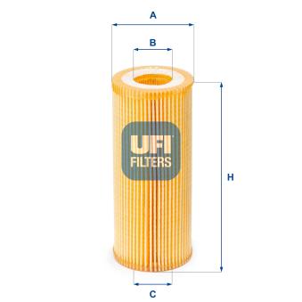 Filtre à huile UFI OEM 71740470
