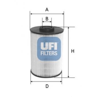 Filtre à carburant UFI OEM 190696
