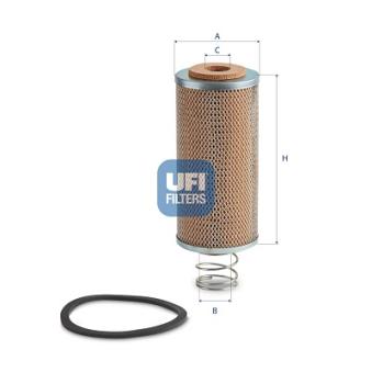Filtre à carburant UFI [26.605.00]