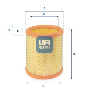 Filtre à air UFI OEM 95659354