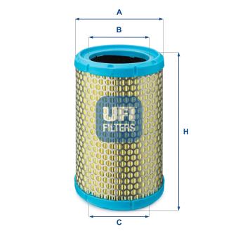 Filtre à air UFI OEM 7701065985