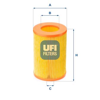 Filtre à air UFI OEM 0004591V001